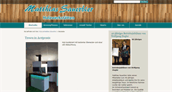 Desktop Screenshot of holzwerkstaetten-sauerbier.de